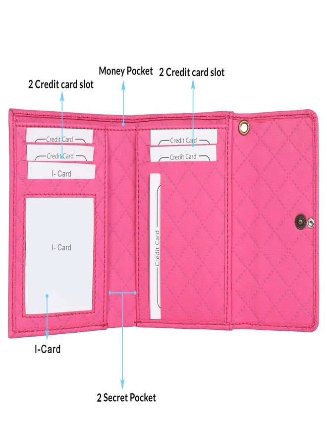 Creature Pink Women's Wallet (SCL-06 PNK) - Image 3